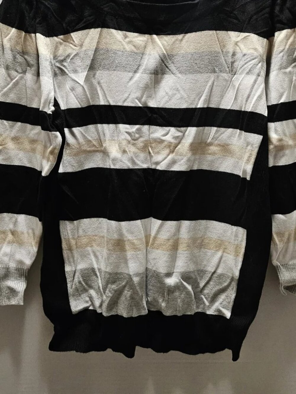 Striped Black and White Sweater